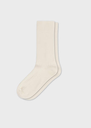 Klitmøller Collective ApS Wool sock Socks Cream