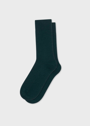 Klitmøller Collective ApS Wool sock Socks Moss Green