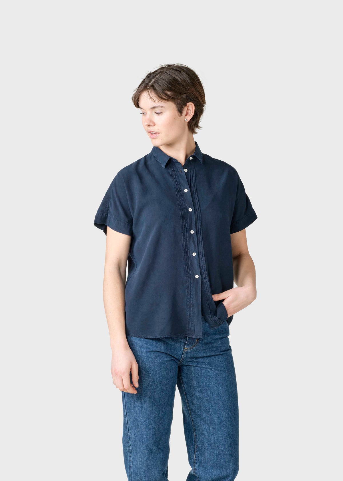 Klitmøller Collective ApS Xenia shirt Shirts Navy