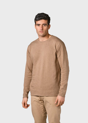 Klitmøller Collective ApS Noah knit Knitted sweaters Sand