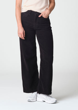 Klitmøller Collective ApS AMELIA CORD PANTS Pants Black