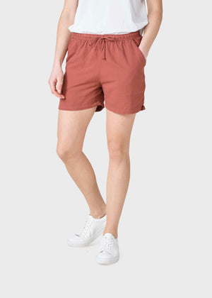 Klitmøller Collective ApS Abby shorts  Walkshorts Clay red