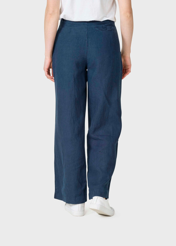 Klitmøller Collective ApS Ada linen pants Pants Navy