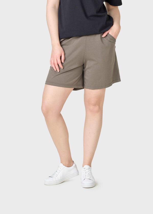 Klitmøller Collective ApS Alexa lyocell shorts Walkshorts Taupe