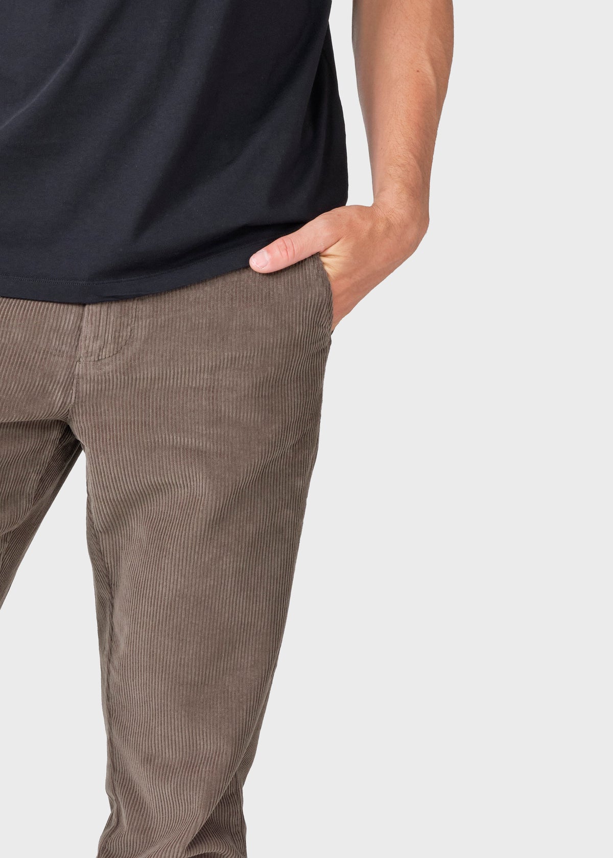 Klitmøller Collective ApS Allan cord pants Pants Taupe