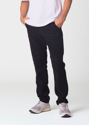 Allan cord pants GOTS - Black