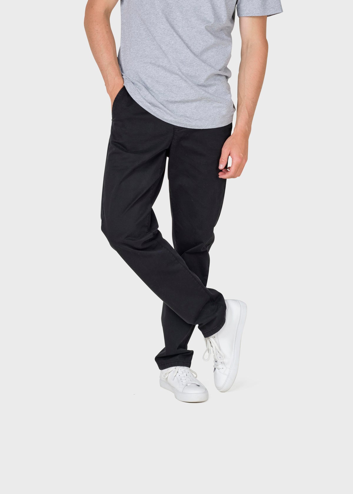 Klitmøller Collective ApS Allan twill pants Pants Black