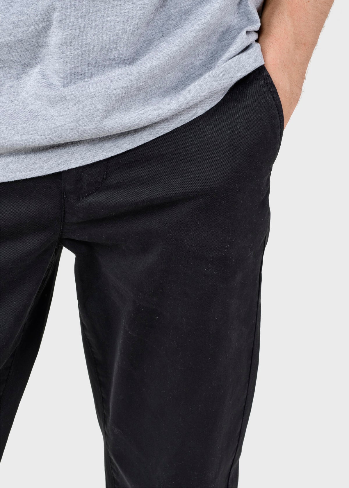 Klitmøller Collective ApS Allan twill pants Pants Black