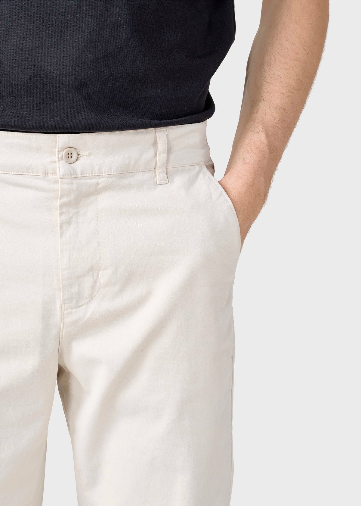 Klitmøller Collective ApS Allan twill pants Pants Pastel sand
