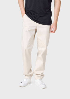 Klitmøller Collective ApS Allan twill pants Pants Pastel sand