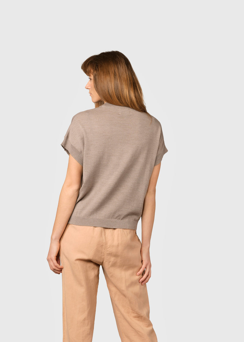 Klitmøller Collective ApS Annalena knit  Knitted sweaters Sand