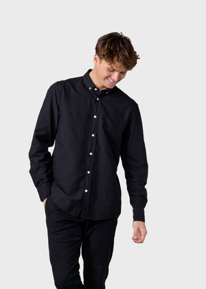 Klitmøller Collective ApS Basic shirt GOTS Shirts Black