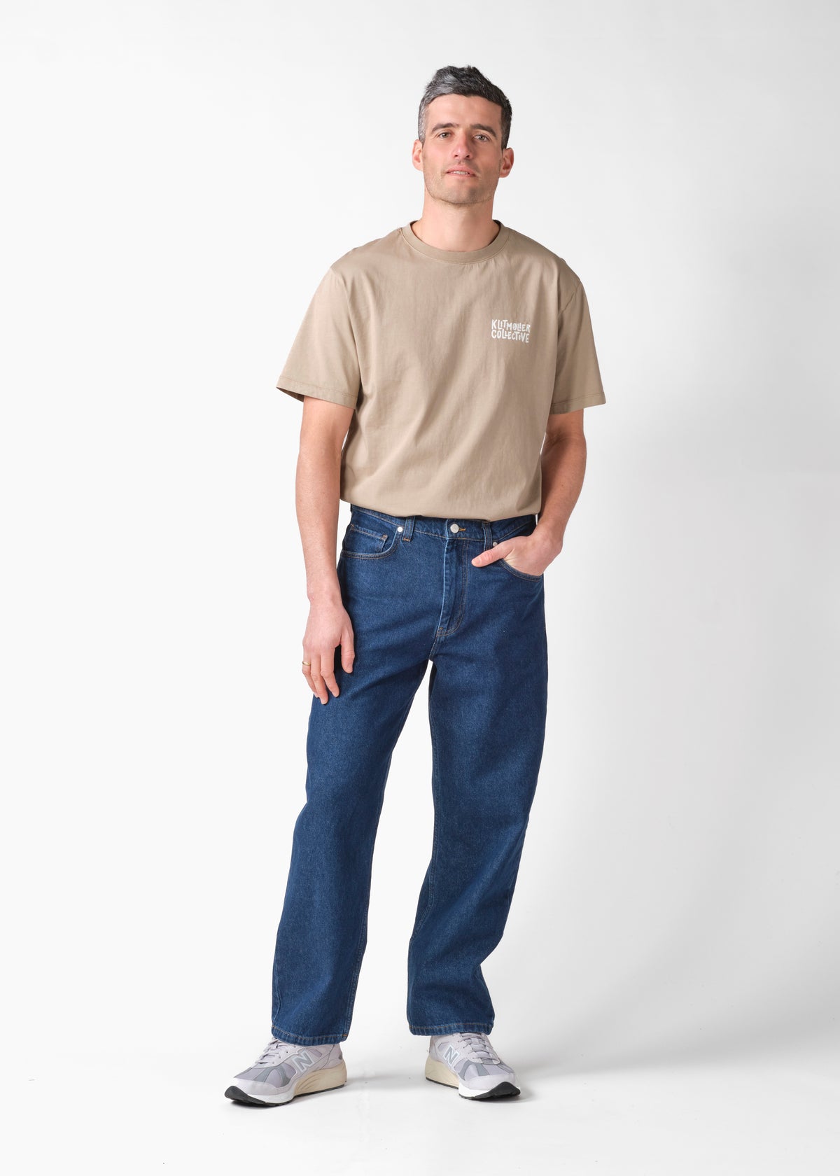 Klitmøller Collective ApS Bastian pants GOTS Pants Dark blue stonewash