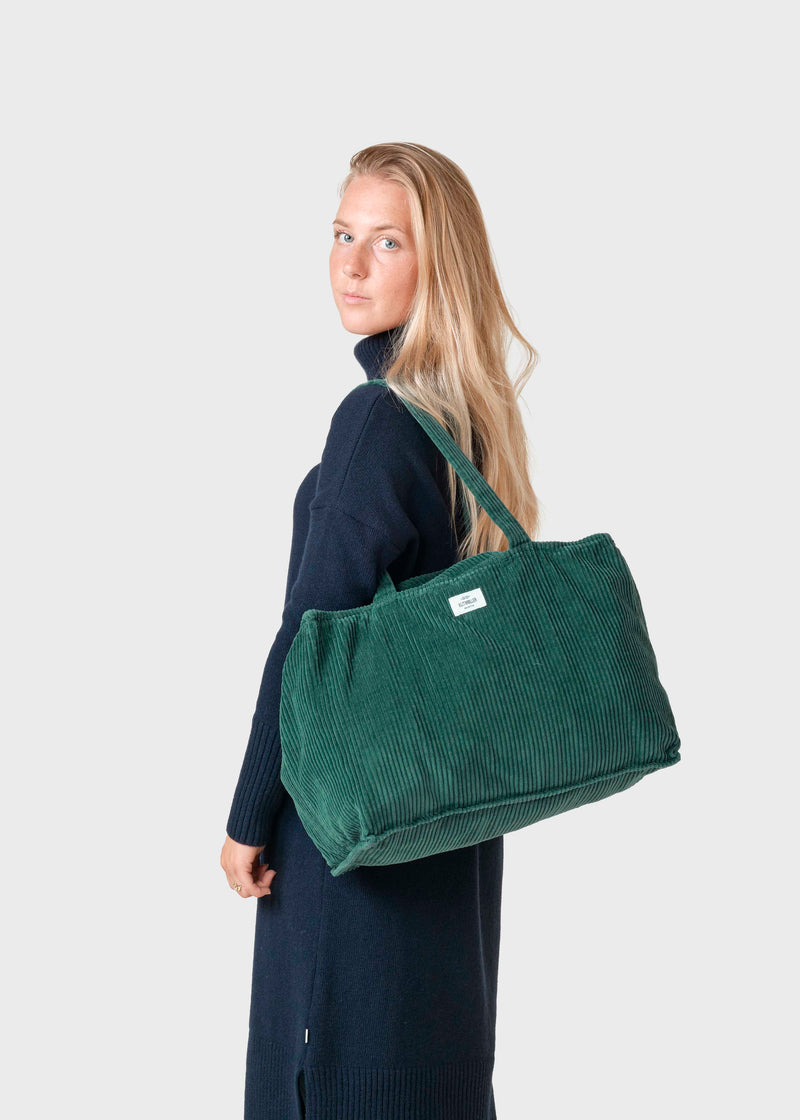 Klitmøller Collective ApS Beach bag cord Accessories Moss Green