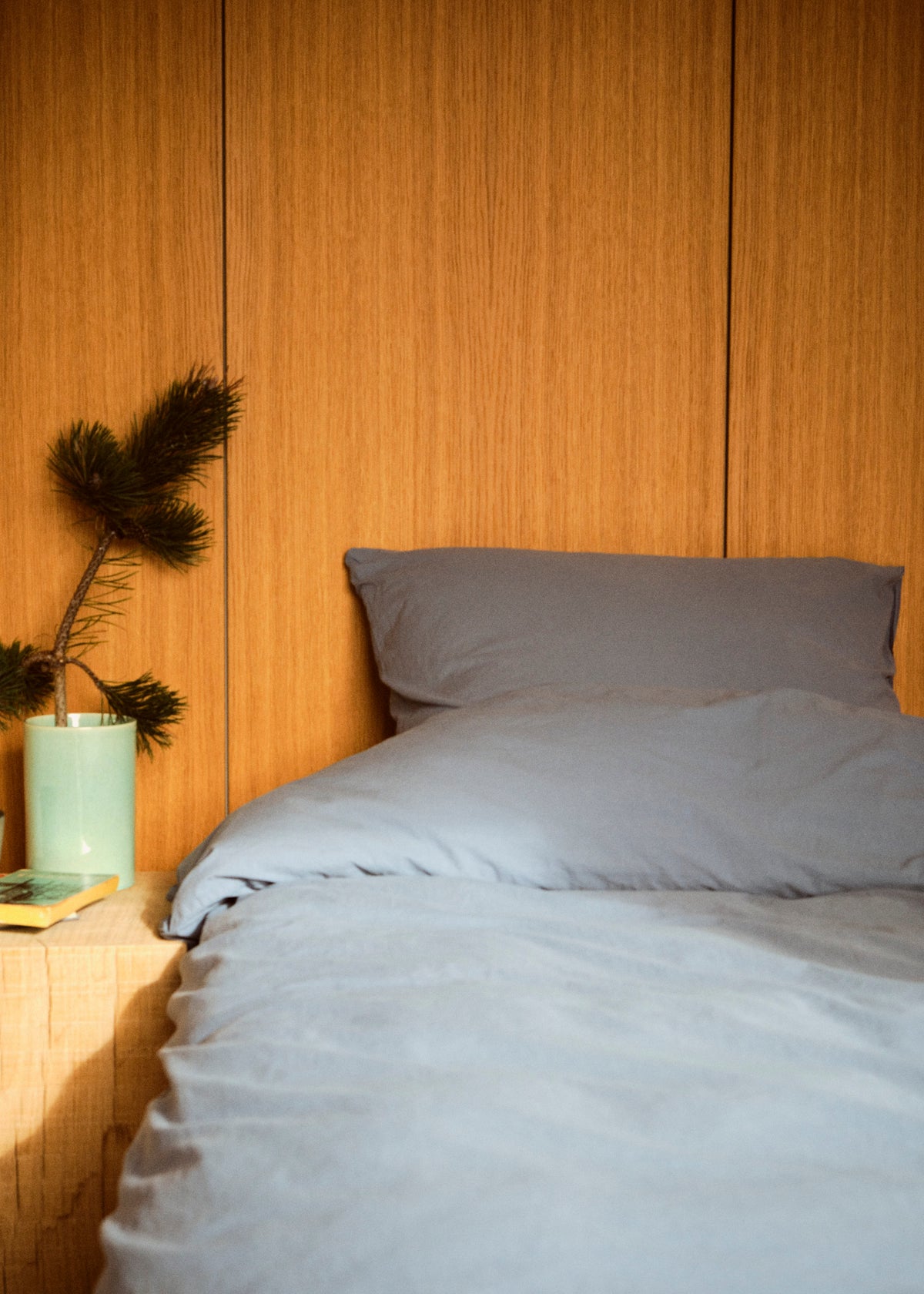 Klitmøller Collective Home Bed set - Plain - 140 x 200 + 60 x 70 Textiles Light blue