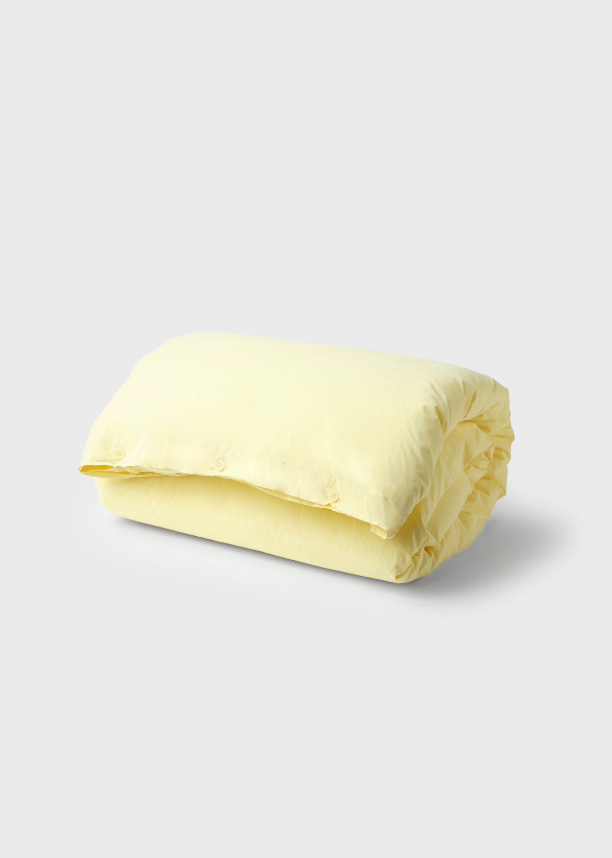Klitmøller Collective Home Bed set - Plain - 140 x 200 + 80 x 80 Textiles Lemon sorbet