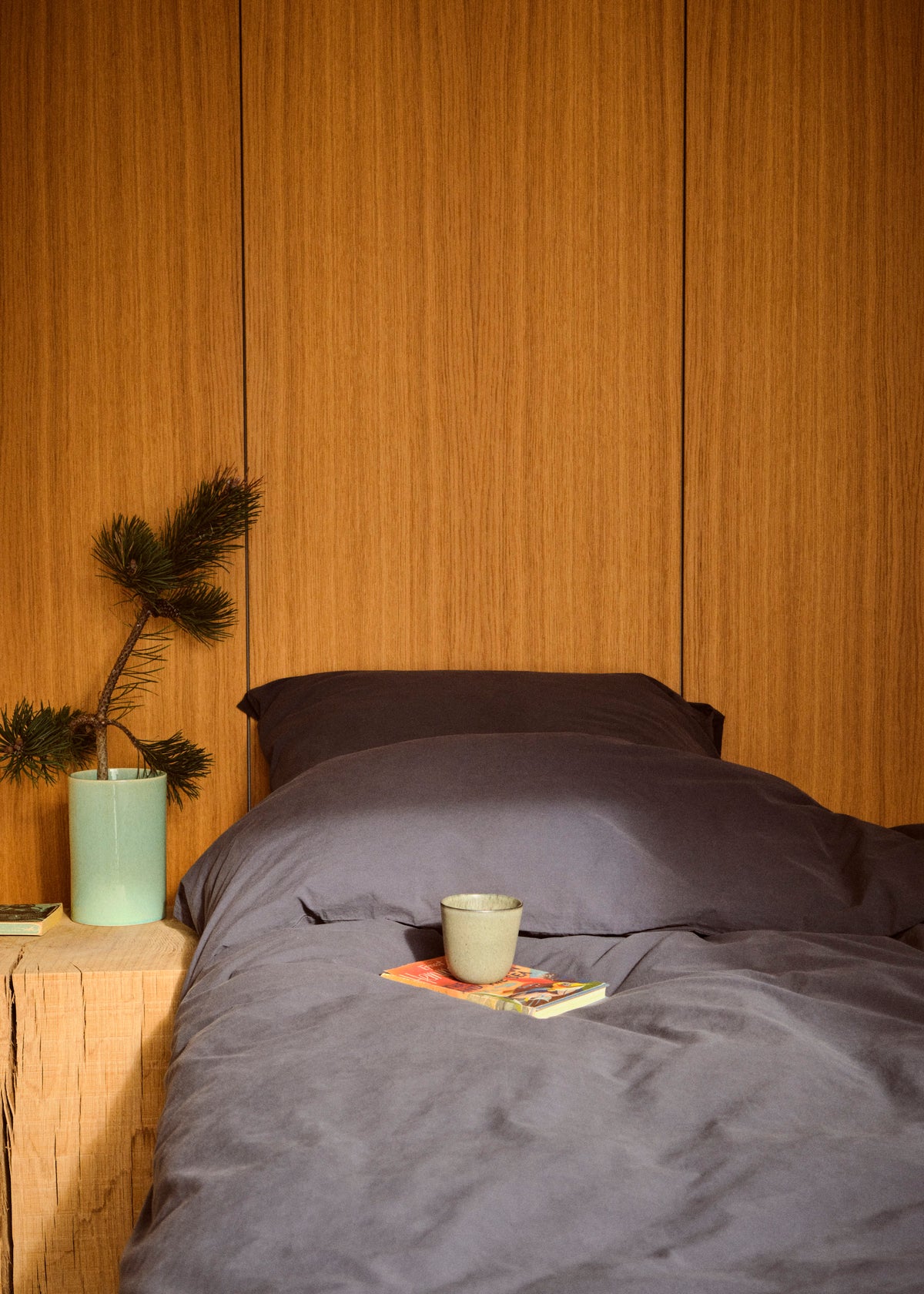 Klitmøller Collective Home Bed set - Plain - 140 x 220 + 60 x 70 Textiles Navy