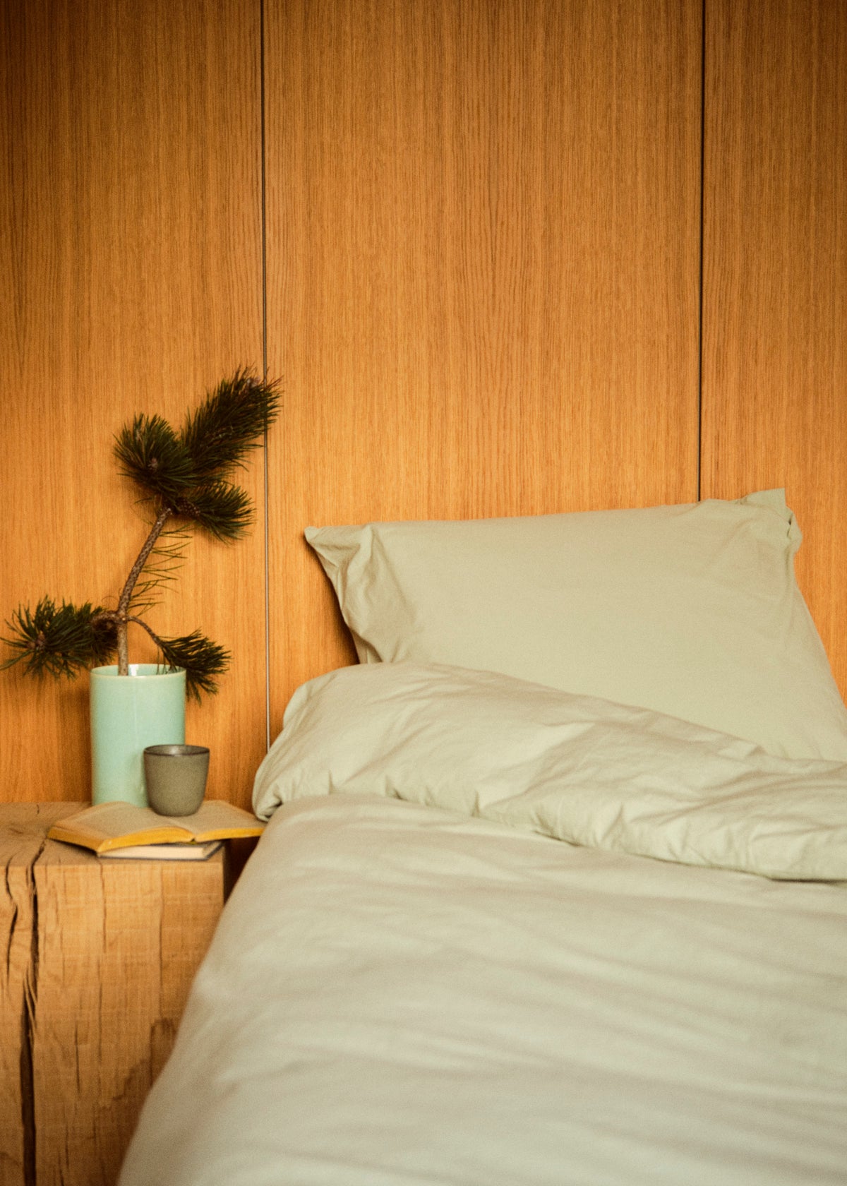 Klitmøller Collective Home Bed set - Plain - 140 x 220 + 80 x 80 Textiles Sage