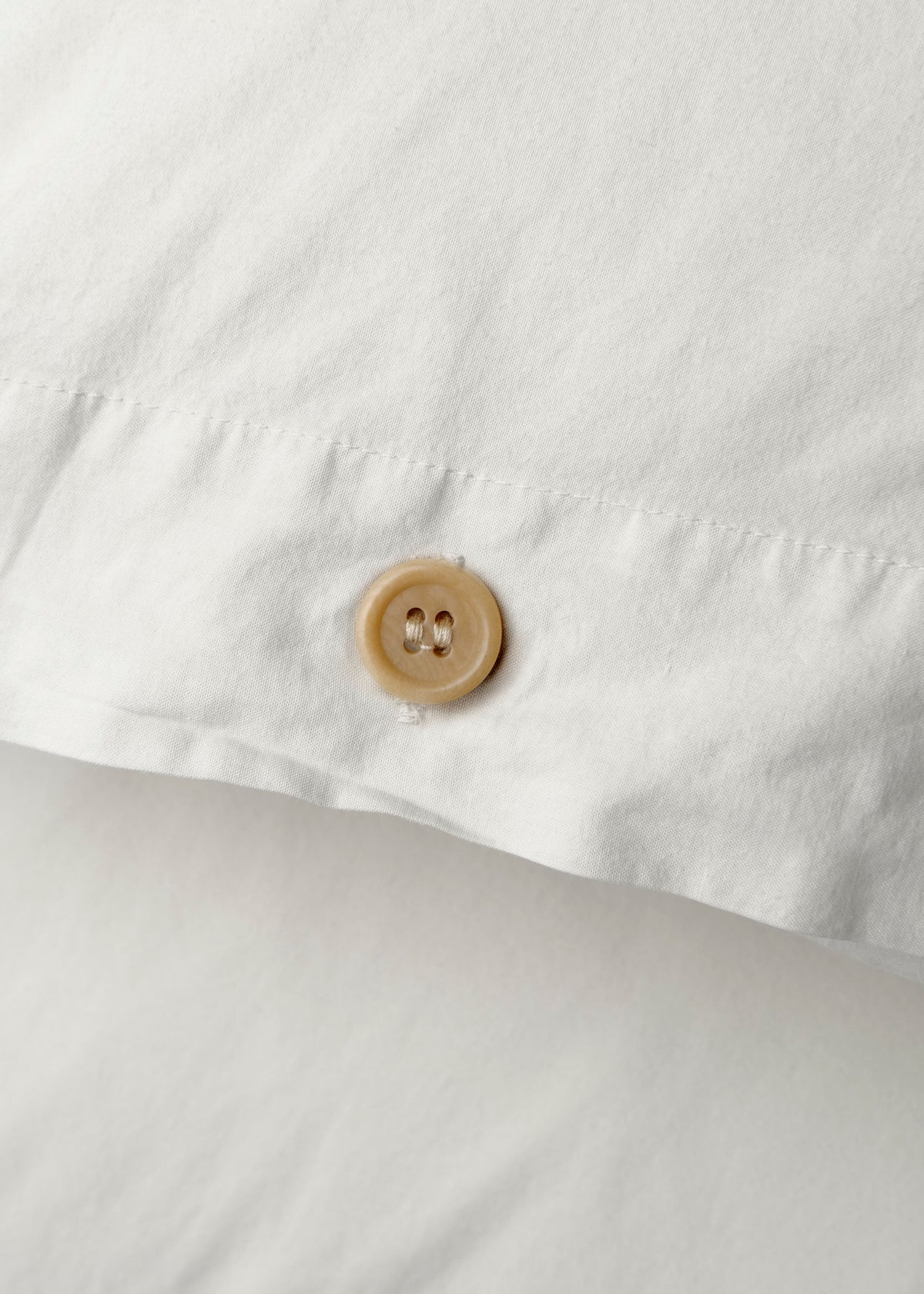 Klitmøller Collective Home Bed set - Plain - 140 x 220 + 80 x 80 Textiles White