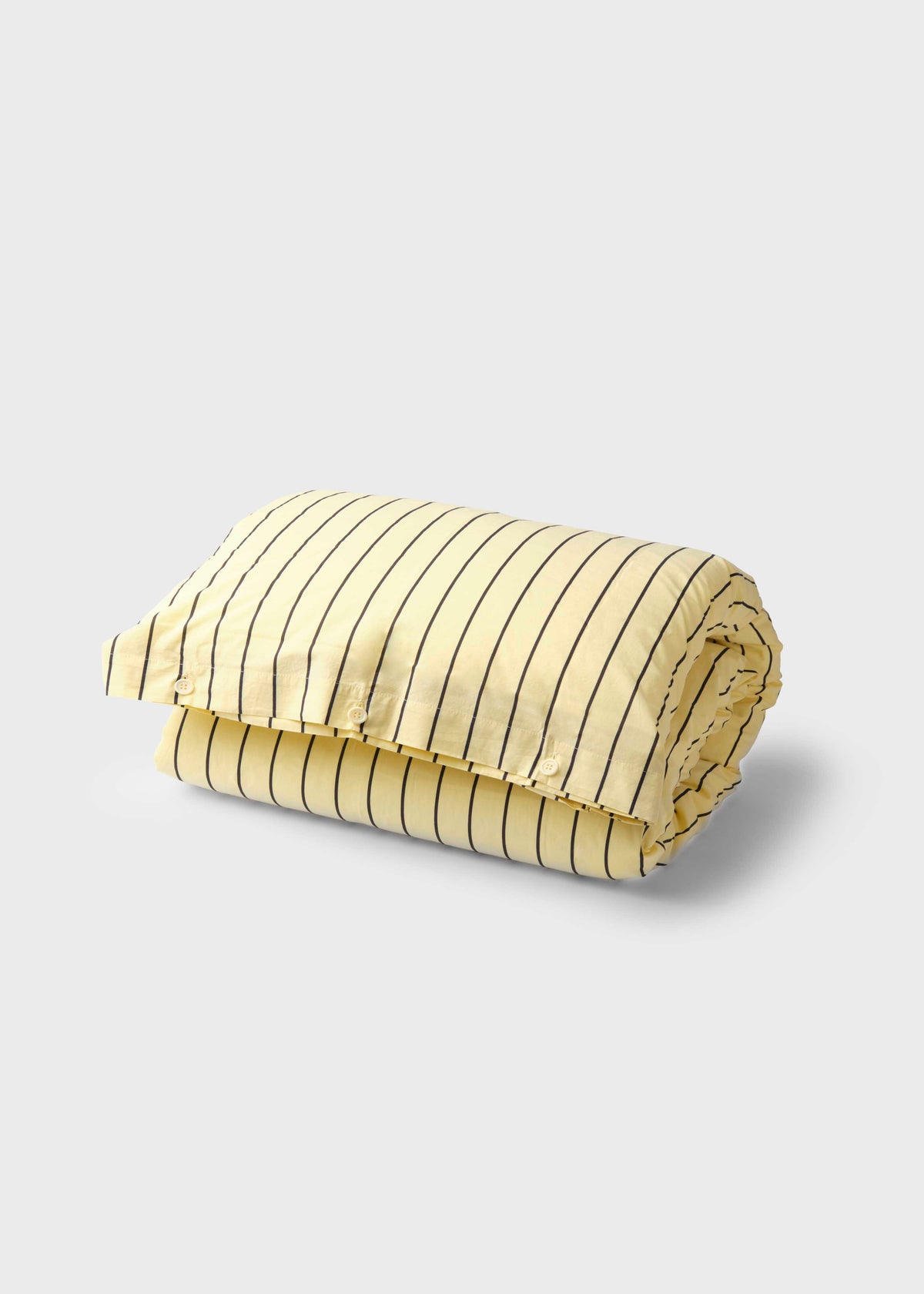 Klitmøller Collective Home Bed set - Striped - 140 x 220 + 80 x 80 Textiles Lemon sorbet/navy