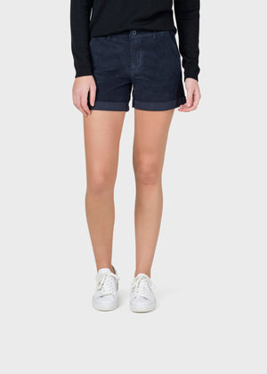 Klitmøller Collective ApS Bella cord shorts Walkshorts Navy