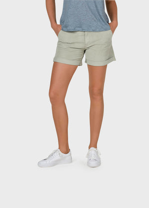Klitmøller Collective ApS Bella cord shorts Walkshorts Sage