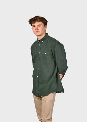 Klitmøller Collective ApS Benjamin linen shirt Shirts Olive