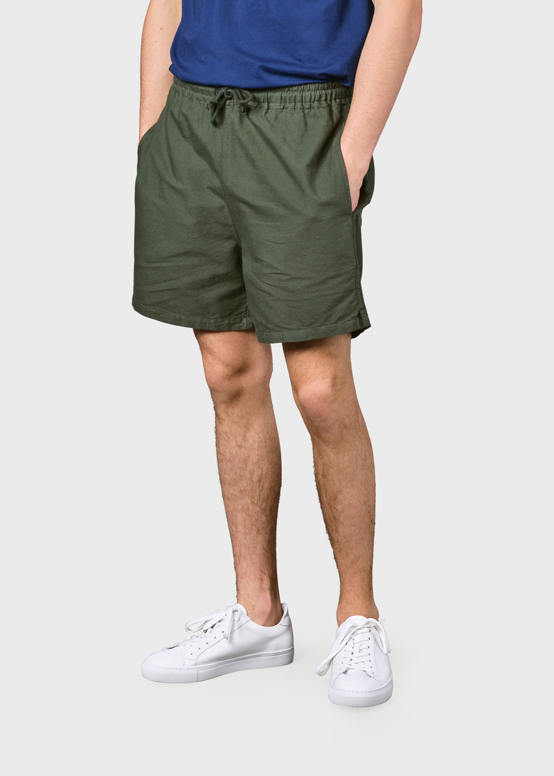 Klitmøller Collective ApS Bertram shorts Walkshorts Olive