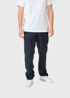 Klitmøller Collective ApS Birger Lyocell Pants Navy