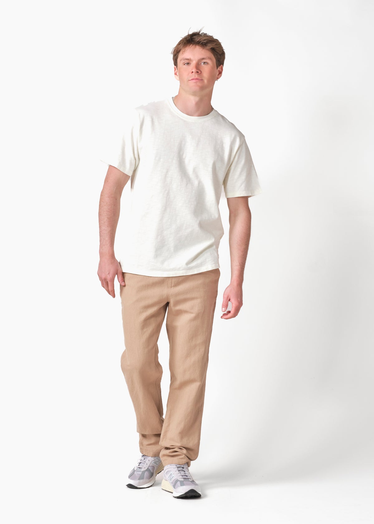 Klitmøller Collective ApS Birger linen pants Pants Cashew