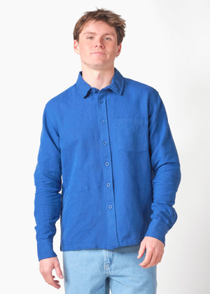 Klitmøller Collective ApS Birger shirt OCS Shirts Surf blue