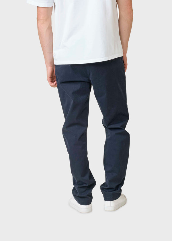 Klitmøller Collective ApS Birger twill pant Pants Navy