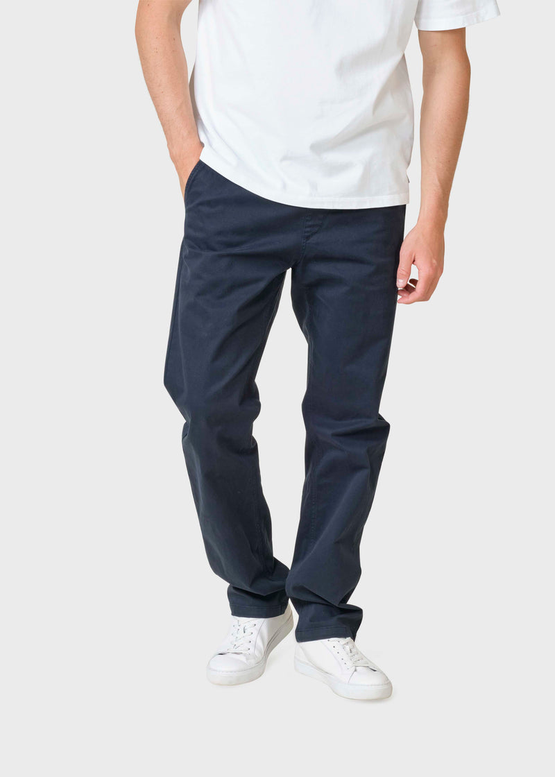 Klitmøller Collective ApS Birger twill pant Pants Navy