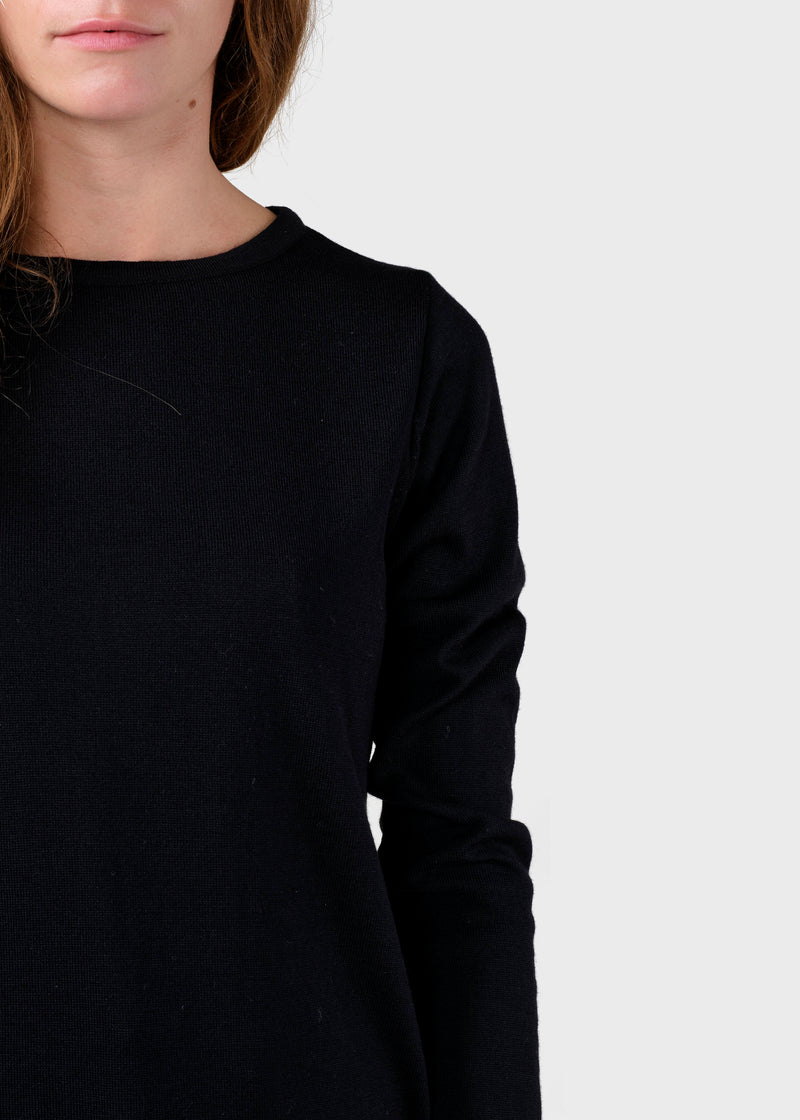 Klitmøller Collective ApS Charlotte knit Knitted sweaters Black