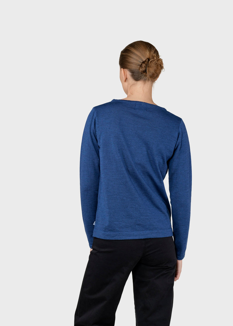 Klitmøller Collective ApS Charlotte knit Knitted sweaters Ocean