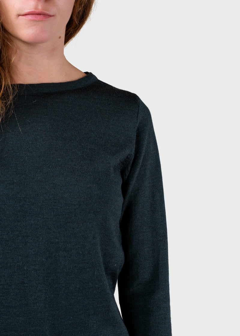 Klitmøller Collective ApS Charlotte knit Knitted sweaters Olive