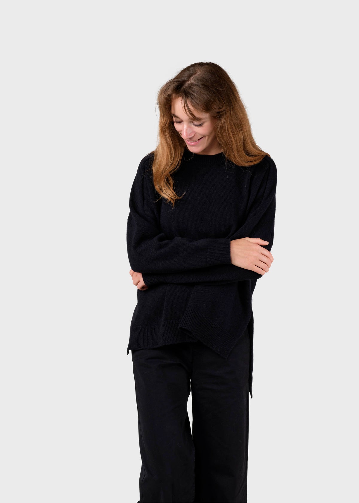 Klitmøller Collective ApS Cirkeline knit Knitted sweaters Black