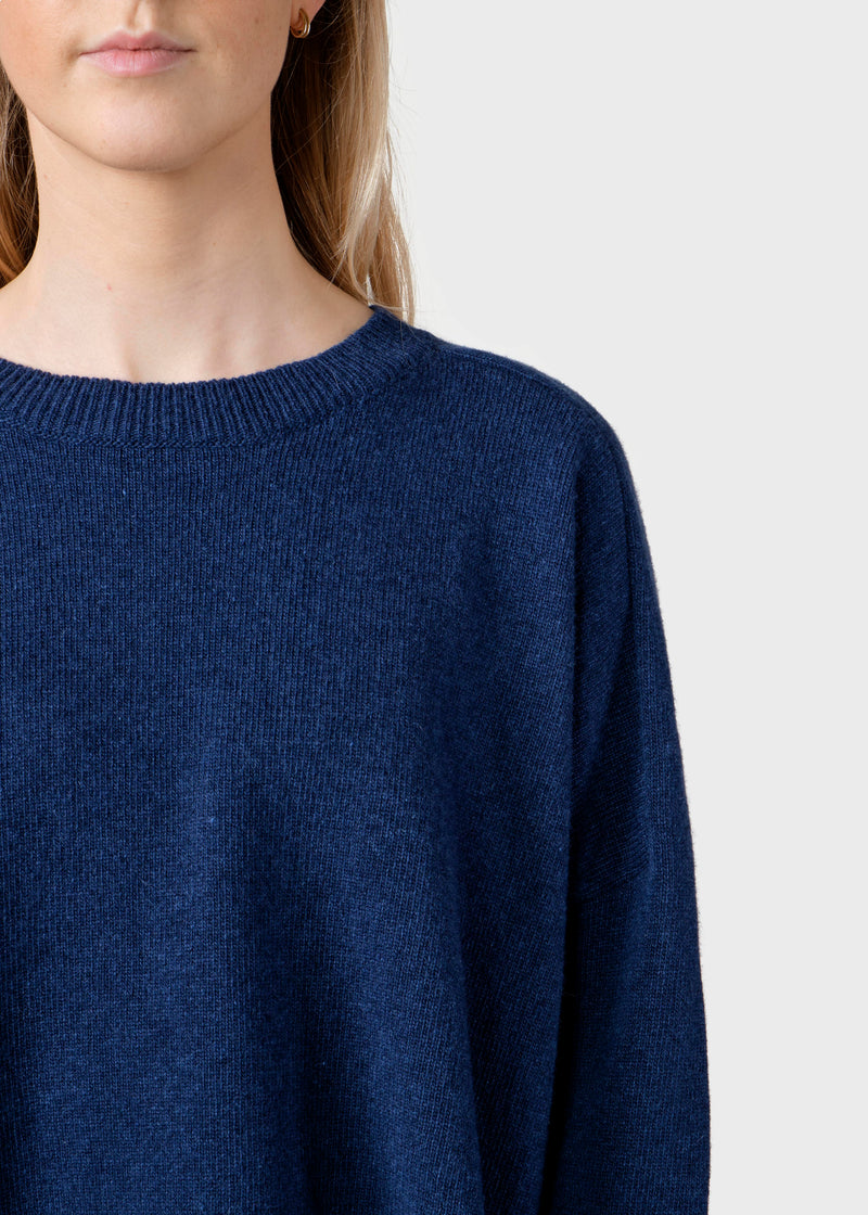 Klitmøller Collective ApS Cirkeline knit Knitted sweaters Deep blue