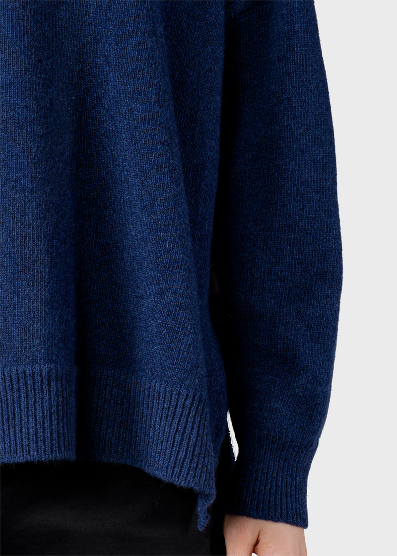 Klitmøller Collective ApS Cirkeline knit Knitted sweaters Deep blue