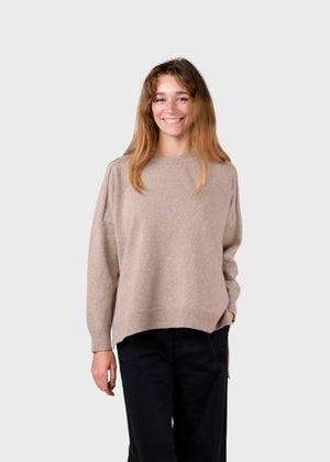 Klitmøller Collective ApS Cirkeline knit Knitted sweaters Sand