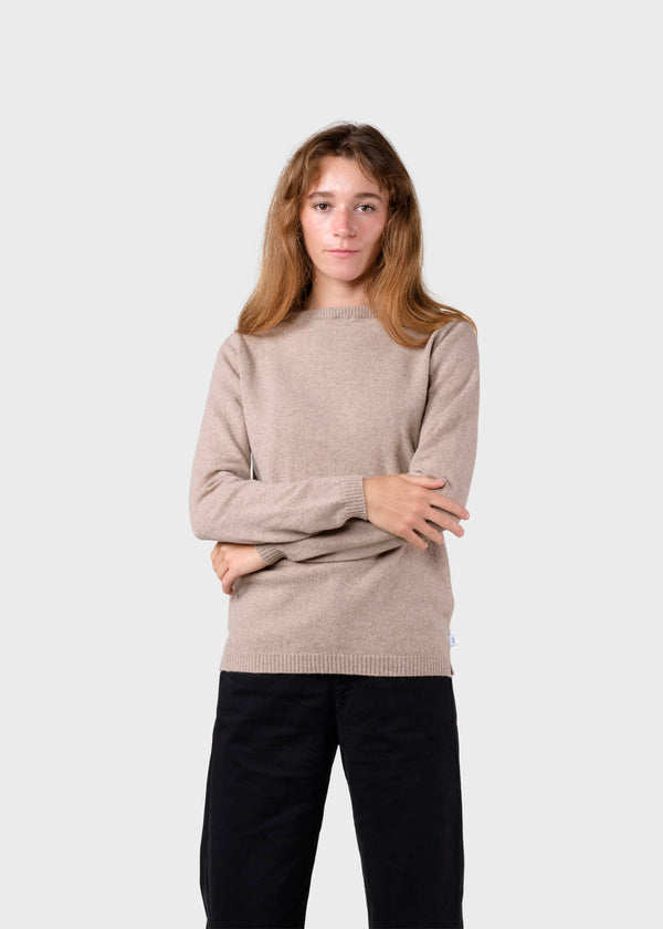 Klitmøller Collective ApS Daniella knit Knitted sweaters Sand