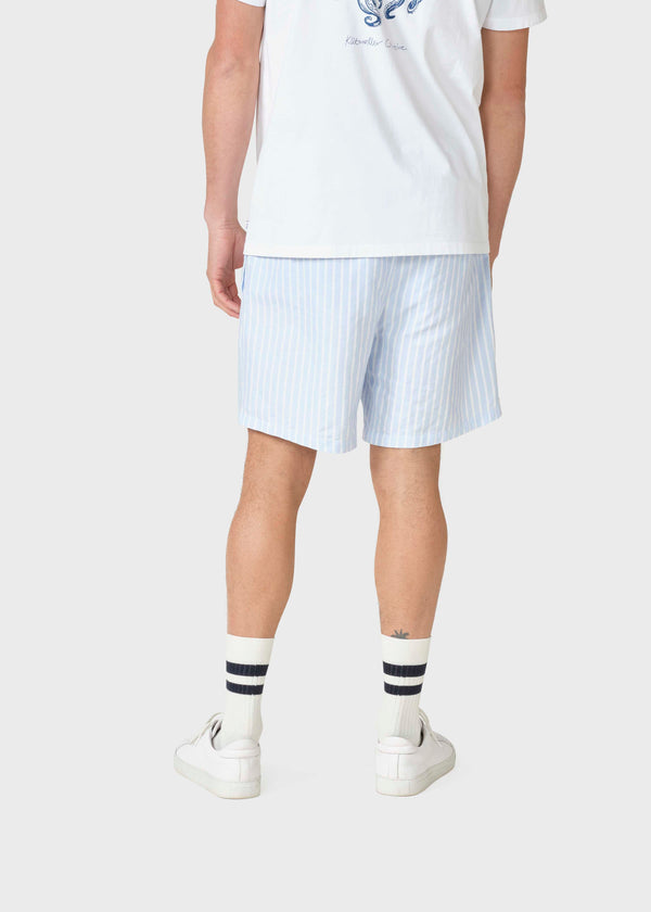 Klitmøller Collective ApS Donald shorts  Walkshorts Light blue/cream