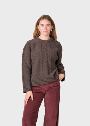 Klitmøller Collective ApS Eden knit  Knitted sweaters Taupe