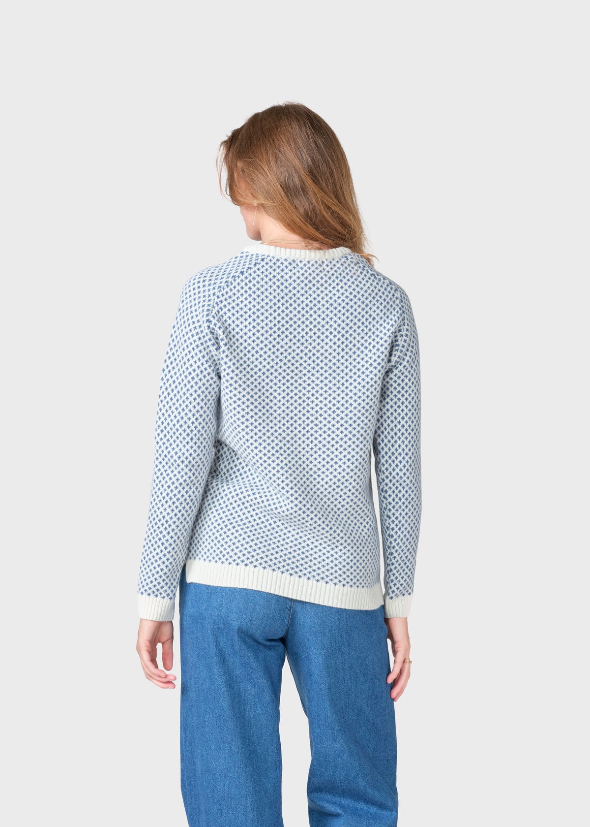 Klitmøller Collective ApS Elaine knit Knitted sweaters Cream/ocean