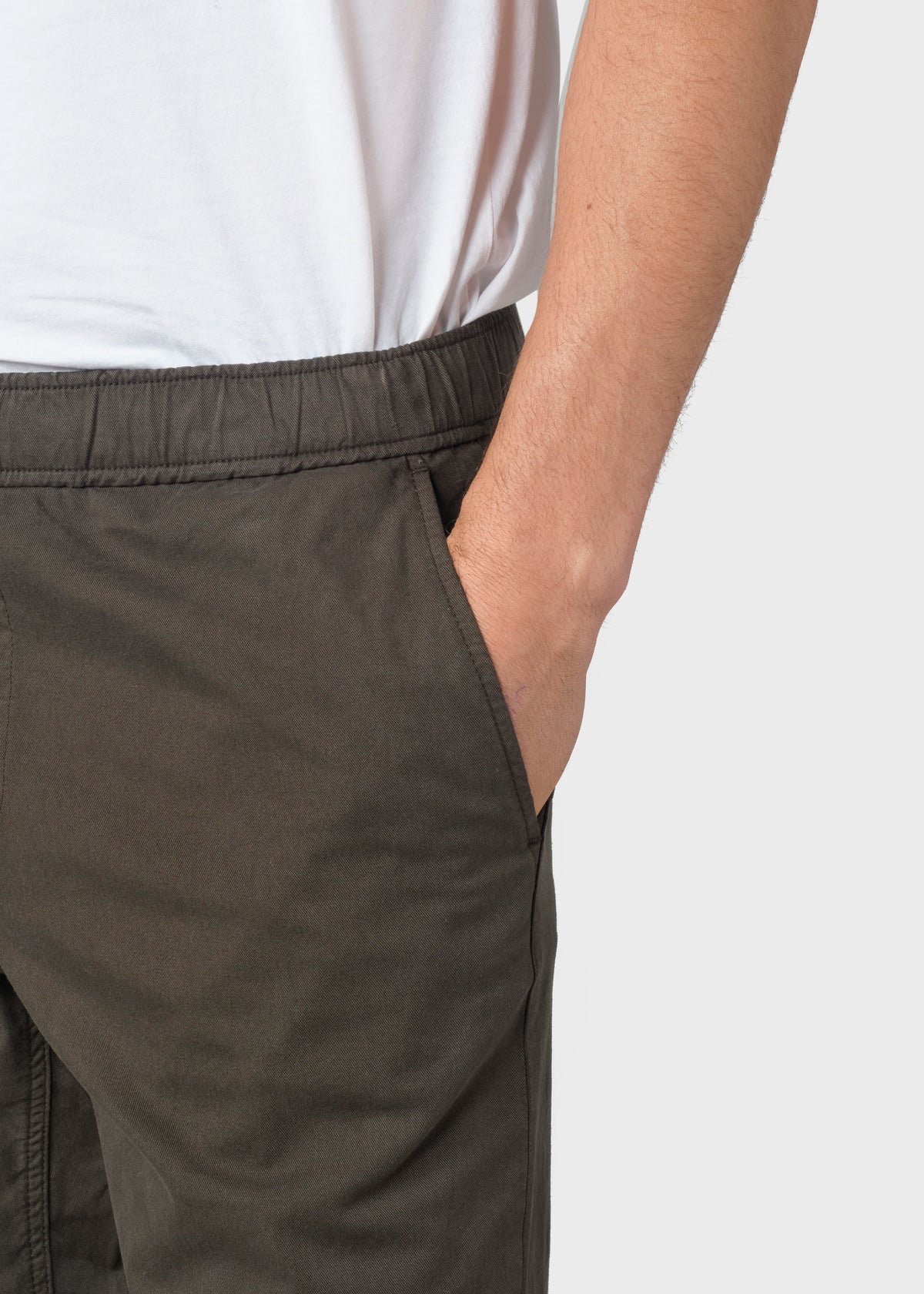 Klitmøller Collective ApS Elliot twill chino Pants Olive