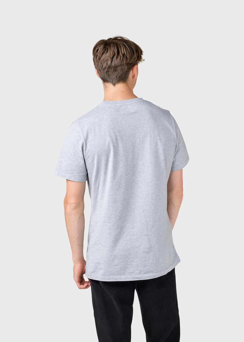 Klitmøller Collective ApS Elton tee T-Shirts Light grey