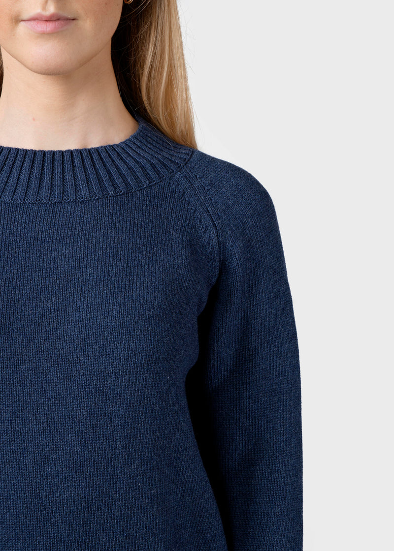 Klitmøller Collective ApS Engla knit Knitted sweaters Deep blue