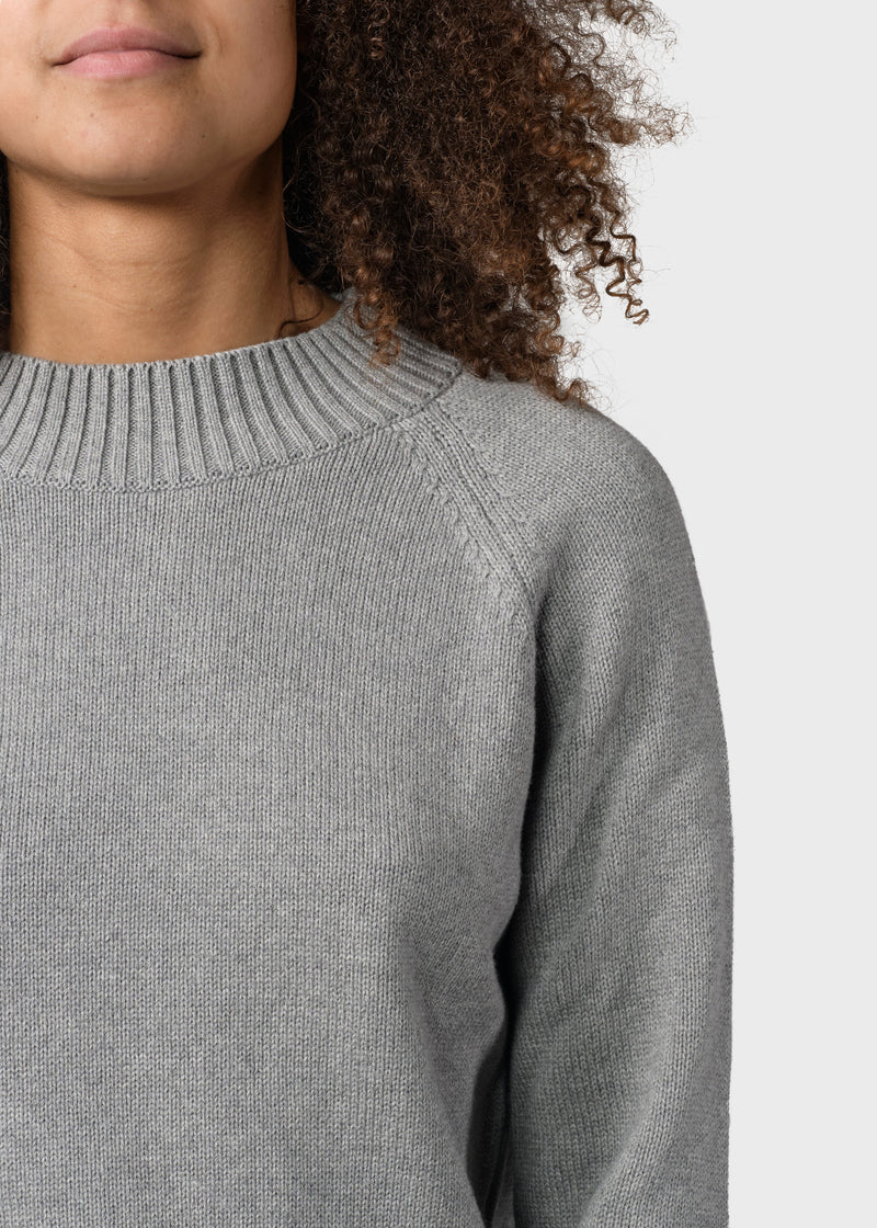 Klitmøller Collective ApS Engla knit Knitted sweaters Light grey