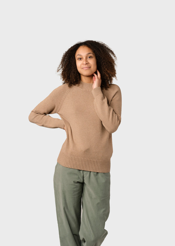 Klitmøller Collective ApS Engla knit Knitted sweaters Sand