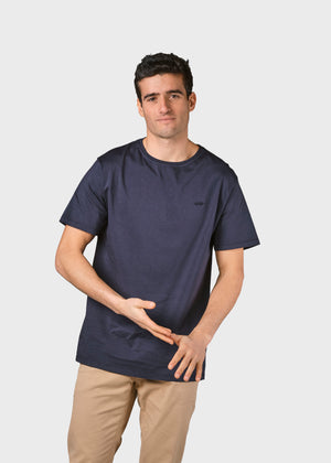 Klitmøller Collective ApS Felix tee T-Shirts Navy